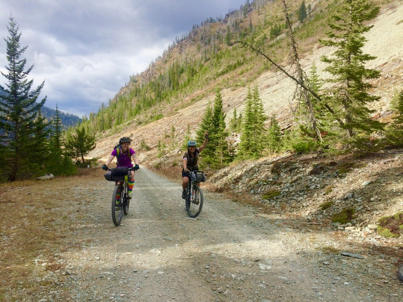 Bikepacking in norther montana