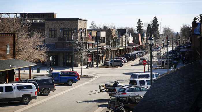 Whitefish has a charming downtown area that provides fun year-round