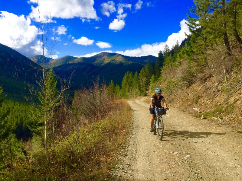 biking a section of the great divide bike route