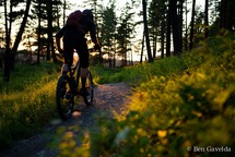 Endless trails are accessible from the whitefish bike retreat